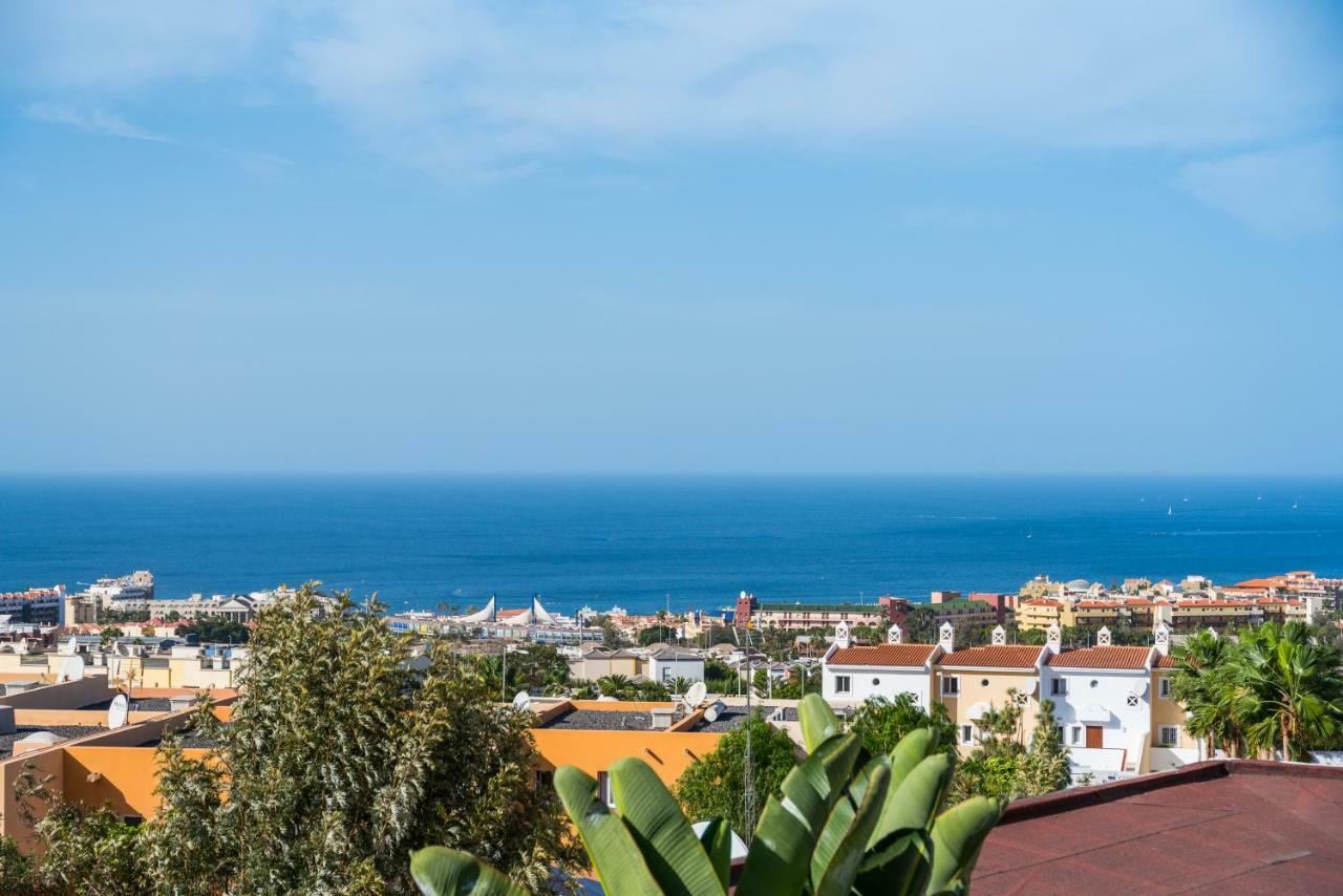 Luxury White Villa With Sea View, Heated Pool Costa Adeje Dış mekan fotoğraf
